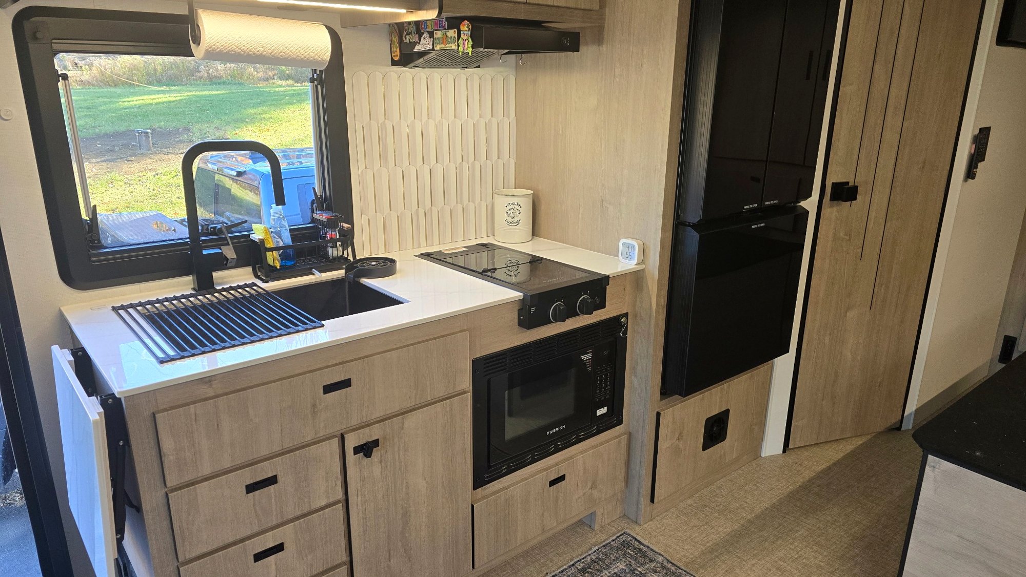 Motorhome kitchen